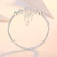 1pcs Copper Alloy Silver Plated Bracelet Ladies Cold Wind Carousel 3