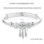 1pcs Copper Alloy Silver Plated Bracelet Ladies Cold Wind Carousel 7