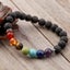 Chakra Reiki Healing Stone Bracelet Yoga Balance Energy Natural Carousel 2