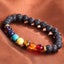 Chakra Reiki Healing Stone Bracelet Yoga Balance Energy Natural Carousel 3