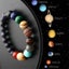 Chakra Reiki Healing Stone Bracelet Yoga Balance Energy Natural Carousel 4