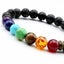 Chakra Reiki Healing Stone Bracelet Yoga Balance Energy Natural Carousel 5