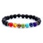 Chakra Reiki Healing Stone Bracelet Yoga Balance Energy Natural Carousel 6