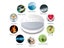 Baby Toy White Noise Night Light Timer Memory Portable Sleep Meter Carousel 2