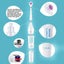 Brand New Sonic Electric Toothbrush 2 Sets 6 Brush Heads *Sale NOW* Carousel 4
