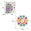 Flower Anxiety Sensory Toy Carousel 3
