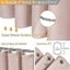 Rose, Linen Textured Shower Curtain 180 X 180cm, Hotel Quality Fabric Shower Cur Carousel 3