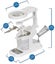 Led Light Helping Hands Magnifier Station - 3x/4.5x/25x Usb Lighted Hands Free M Carousel 5