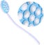 Lotion Applicator For Back, Long Handled Easy Reach Back Scrubber Massager Body Carousel 1