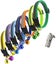 Ubiuo Reflective Cat Nylon Collar 7 Pcs With Cute Bell And Id Tag, Adjustable Pe Carousel 1