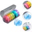 1 Set Weekly Pill Organizer Portable 7 Days Pill Box Case Travel Medicine Box Carousel 3