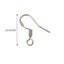 10pcs 925 Silver Plated Diy Earring Hooks Ear Wire Anti Allergy Jewelry Findings Carousel 2