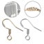 10pcs 925 Silver Plated Diy Earring Hooks Ear Wire Anti Allergy Jewelry Findings Carousel 3