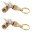 2 Pcs Capsule Cutter Portable Mini Multifunctional Brass Capsule Cutter Tiny Cut Carousel 2