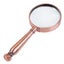 1pc Magnifying Glass Handheld Magnifier Retro Reading Magnifying Glass Carousel 1
