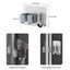 (2pack)mop Broom Holder,sus304 Stainless Steel Mop Holder Organizer, Self Adhesi Carousel 1