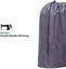 2 Pack Large Laundry Bag, Machine Washable Large Dirty Clothes Organizer, Easy Carousel 3