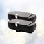 2 Of Car Sunglasses Sun Visor Glasses Holder Case Clip Car Sunglasses Organizer Carousel 3