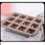 12 Cup Square Muffin Cake Mold Nonstick Pastry Tool (gold) Carousel 5