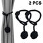 1 Pair Home Curtain Tiebacks Hand Knitting Cord Rope Holdbacks Carousel 1