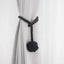1 Pair Home Curtain Tiebacks Hand Knitting Cord Rope Holdbacks Carousel 3