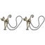 1 Pair Of Cat Magnetic Curtain Straps, Transparent Curtain Straps, Curtain Brack Carousel 3