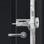1 Piece Of Stainless Steel Door Chain Safety Lock, Anti-theft Solid Sliding Lock Carousel 2