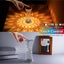 16-color Changing Crystal Diamond Table Lamp, Touch Control Bedside Lamp With Re Carousel 5
