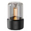 120ml Candle Lamp Aroma Diffuser Air Humidifier Electric Flame Black Carousel 1