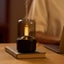 120ml Candle Lamp Aroma Diffuser Air Humidifier Electric Flame Black Carousel 4