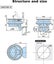 2 Pcs Zinc Alloy Flush Hatch Latch,door Latch Lock Pull Hatch Slam, Silver Carousel 5