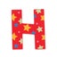 Bigjigs Toys Star Letter H (Red) Carousel 1