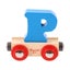Bigjigs Rail Rail Name Letter P (Blue) Carousel 1