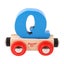 Bigjigs Rail Rail Name Letter Q (Blue) Carousel 1