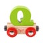 Bigjigs Rail Rail Name Letter Q (Green) Carousel 1