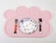 2 Pieces Cat Paw Silicone Placemats For Children, Non-slip Washable Placemat Carousel 4
