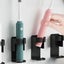2pcs Electric Toothbrush Holder, Adhesive Metal Black Wall Mount Toothbrush Orga Carousel 4