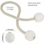 2pcs Magnetic Curtain Tiebacks Clips Decorative Rope Holdbacks, Carousel 4