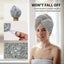 4 Pack Microfiber Hair Towel Wrap For Women Super Absorbent Hair Drying Towels W Carousel 4