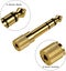 3 Packs Stereo Audio Adapter Converter, 6.35mm (1/4 Inch) Male To 3.5mm (1/8 Inc Carousel 1