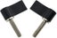 2pcs L-shaped 7-shaped Handle Screw M5 20mm Male Threading Rotating Knob Carousel 1