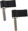 2pcs L-shaped 7-shaped Handle Screw M5 20mm Male Threading Rotating Knob Carousel 3