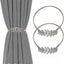 2 Pieces Curtain Tieback Curtain Clip Curtain Holder Alloy Curtain Holder Carousel 1