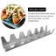 2pcs Stainless Steel Tortilla Stands, Tongs, Wavy Pancake Stand, Holder Carousel 4