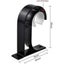2pcs Curtain Rod Bracket Brackets, Aluminum Alloy Wardrobe Rod Bracket Closet Wa Carousel 4