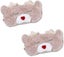 2 Pieces Cartoon Blindfold Lovely Plush Travel Blindfold Sleep Eye Mask For Gir Carousel 1