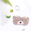 2 Pieces Cartoon Blindfold Lovely Plush Travel Blindfold Sleep Eye Mask For Gir Carousel 4