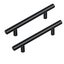 2pack Kitchen Cupboard Handles, 96mm Hole Center, Stainless Steel Drawer Pulls H Carousel 1
