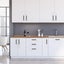 2pack Kitchen Cupboard Handles, 96mm Hole Center, Stainless Steel Drawer Pulls H Carousel 4