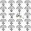20pcs Kitchen Cabinet Knobs Pulls, Brushed Nickel Cabinet Knobs, Eeekit Drawer D Carousel 1